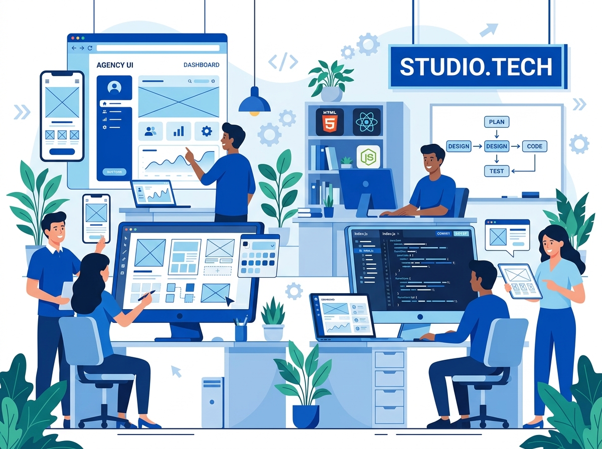 Alur Kerja Studio Web Development Wago Digital Multi